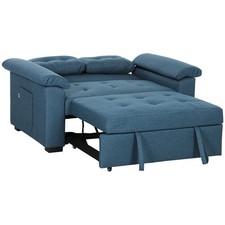 HOMCOM Click Clack Sofa Bed 2