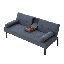 3 Seater Click-Clack Linen