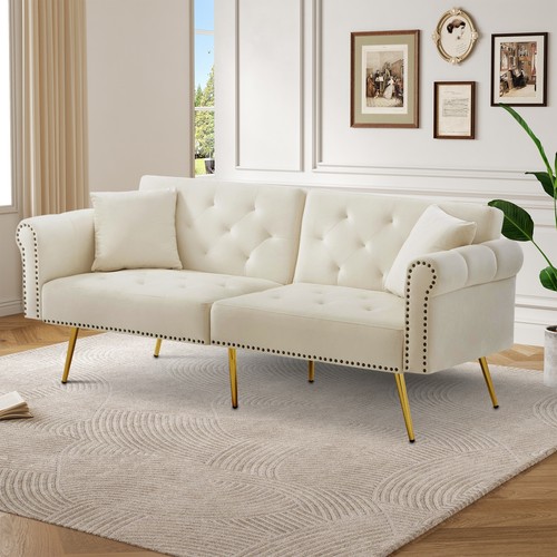 Seater fabric sofa bed click - bed,