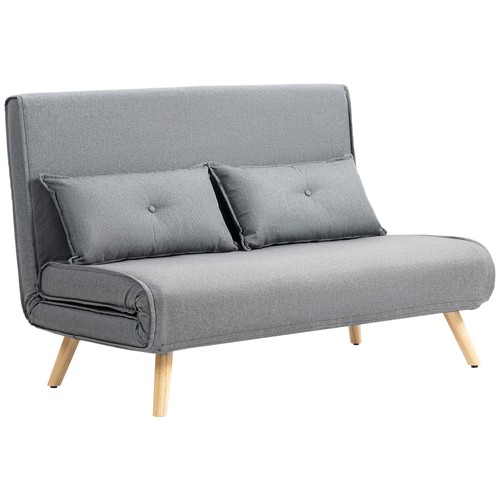 Homcom click clack sofa bed - homcom,
