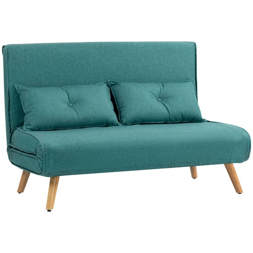 Homcom click clack sofa - bed,, 2