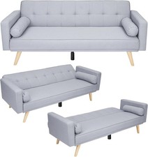 3 Seater Fabirc Sofa Bed Click