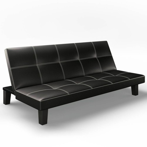 Seater sofa bed fabric - fabric, faux