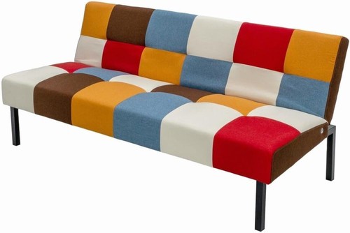 Seater fabirc sofa bed click - 3,
